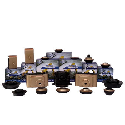 Purple Horn Excavator Spare Parts Engine Cushion For Caterpillar E325D E329D C7