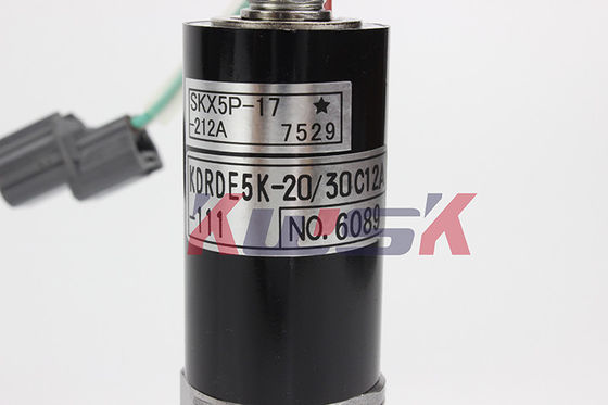 K3V112 Excavator Solenoid Valve Kobelco SK250-8 KDRDE5K-20/30C12A-111